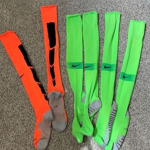 Nike dri-fit soccer (goalie) socks, adult sz Large